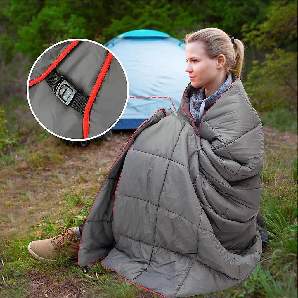 Adventure Cozy Puff UltraLamp Blanket